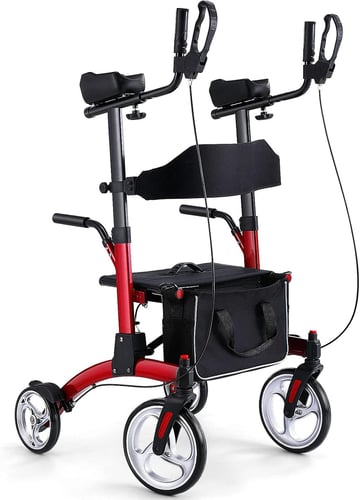 The Healconnex Upright Rollator Walker 