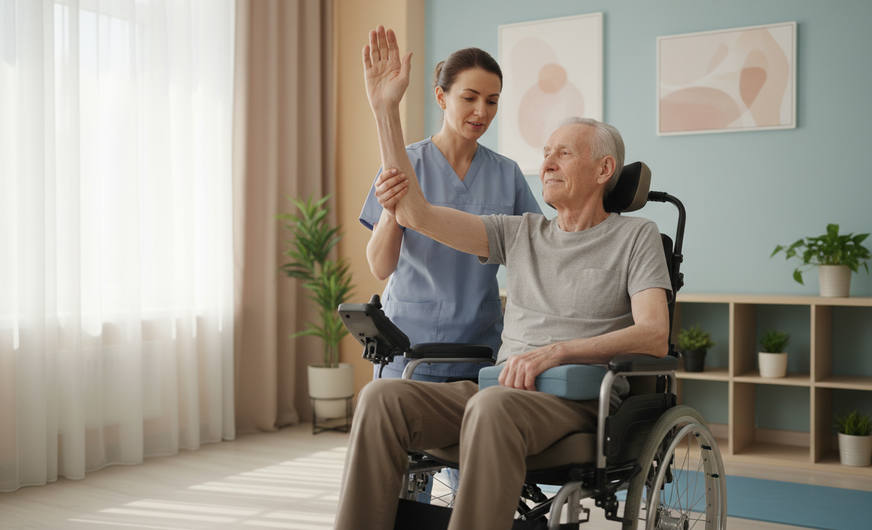 Gentle physical therapy exercises for ALS to support mobility and comfort