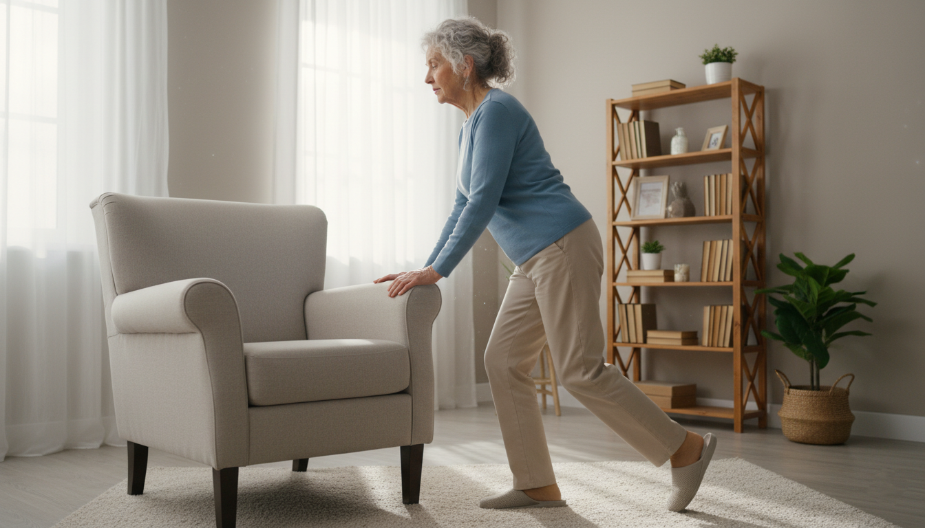 Safe daily movement techniques during recovery from a labrum tear