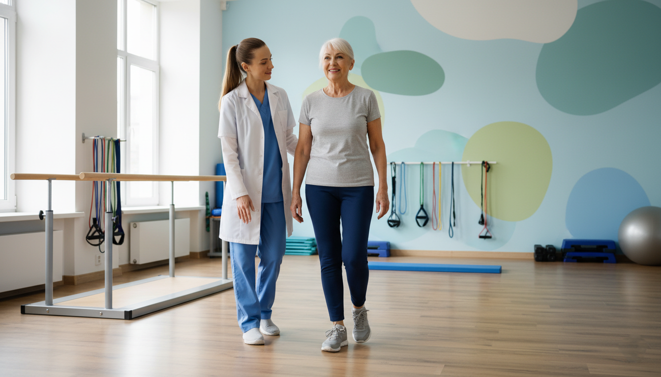 Fall prevention and mobility support as part of aging in place care for seniors