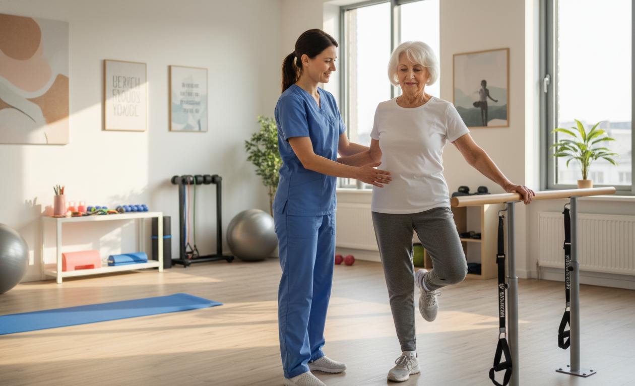 Physical therapy treatment for neuropathy in seniors in Salem Oregon