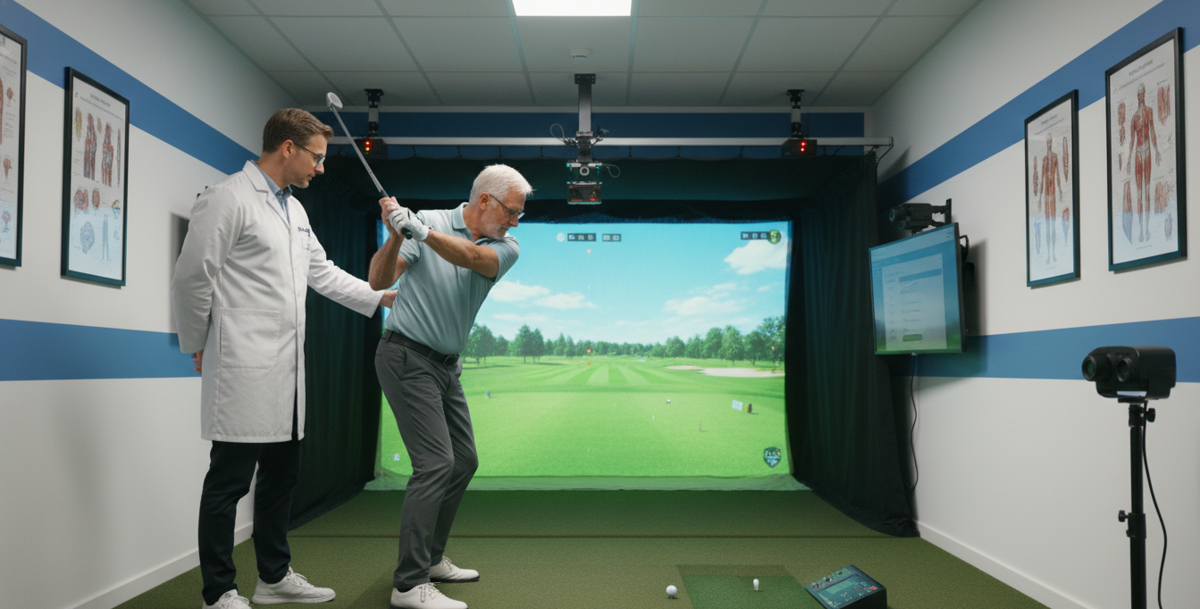 Golfer returning to play with guided rehab program after injury