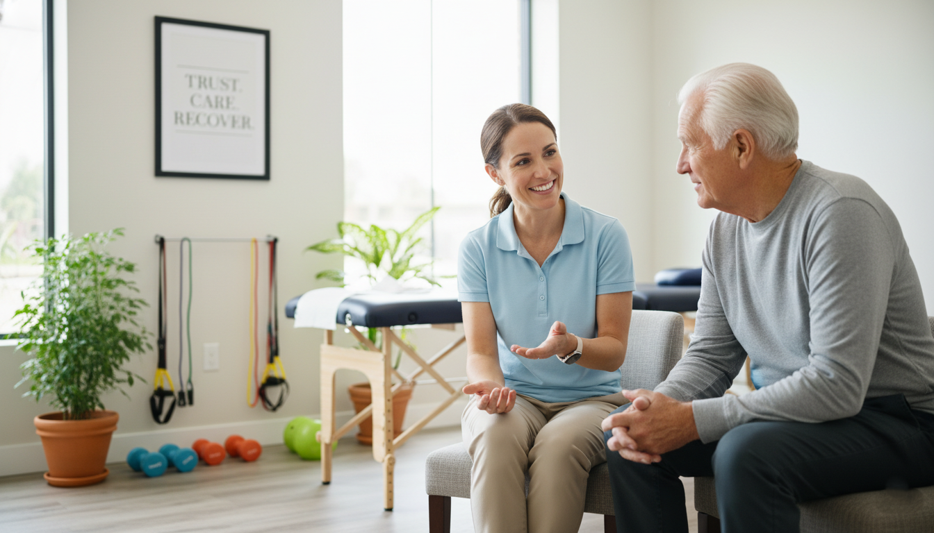 Physical therapist in Salem Oregon providing personalized care for foot pain treatment