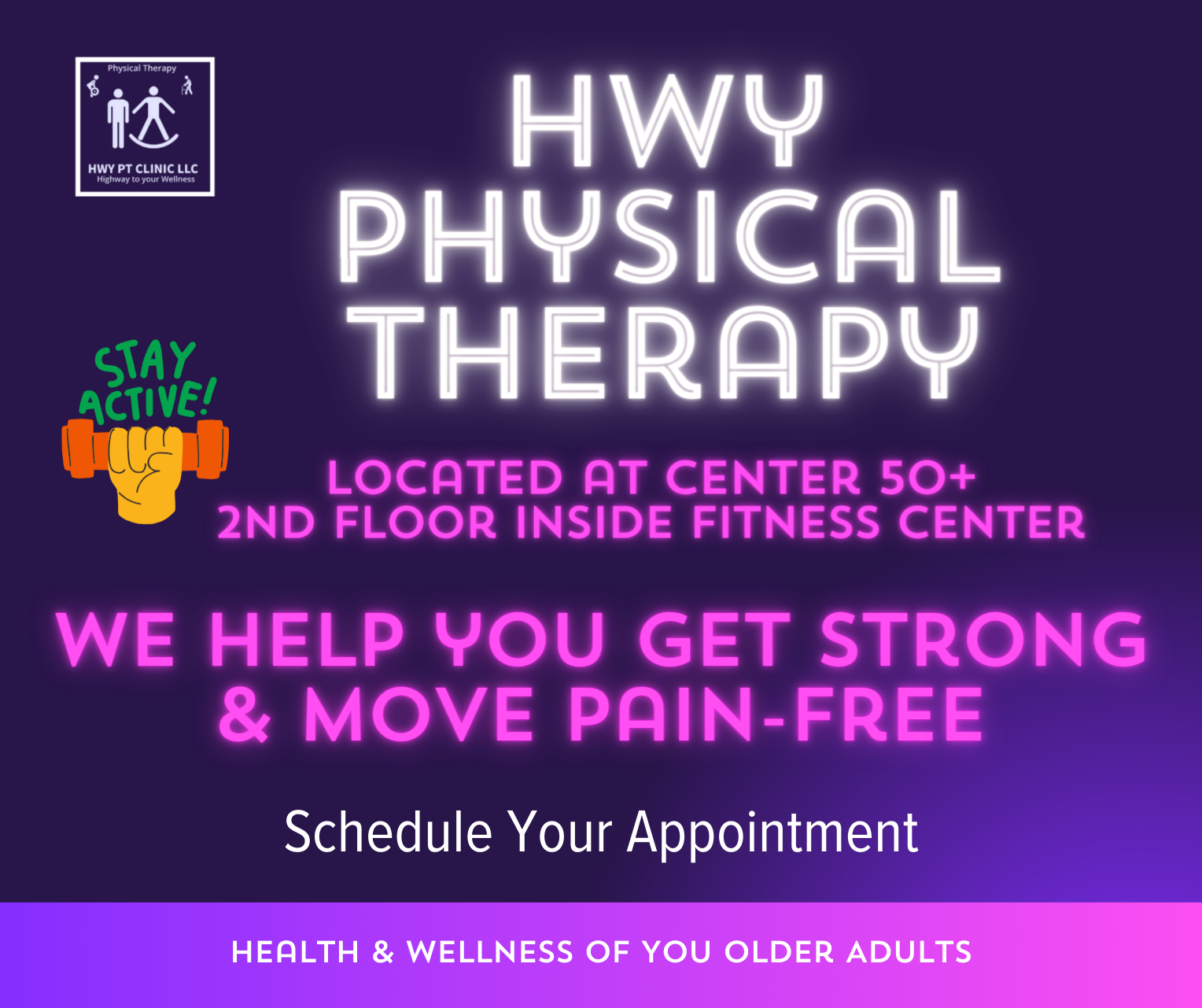 Center 50+ Hwy physical therapy-1