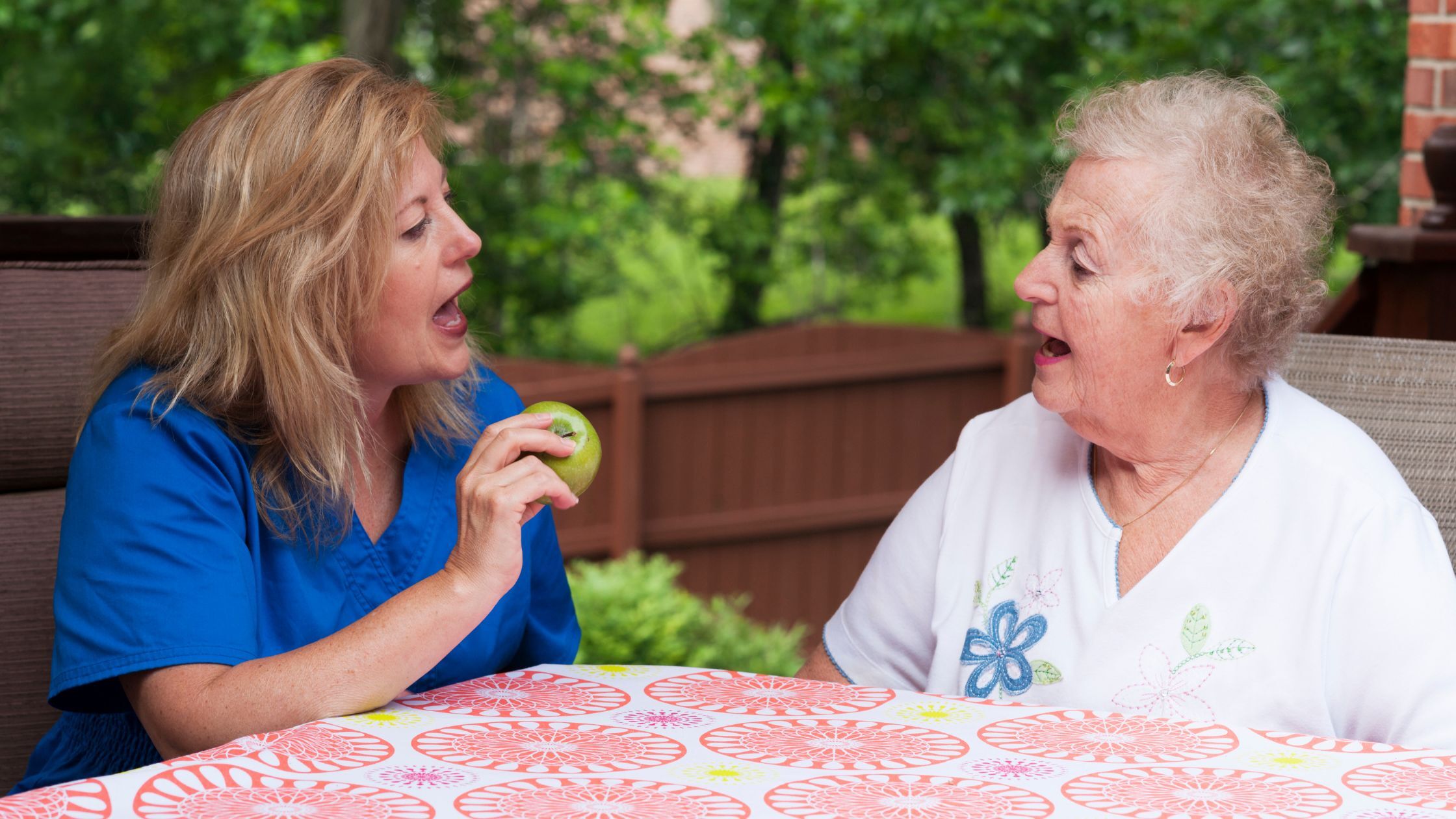 Speech Therapy at Home: Communication and Swallowing Support