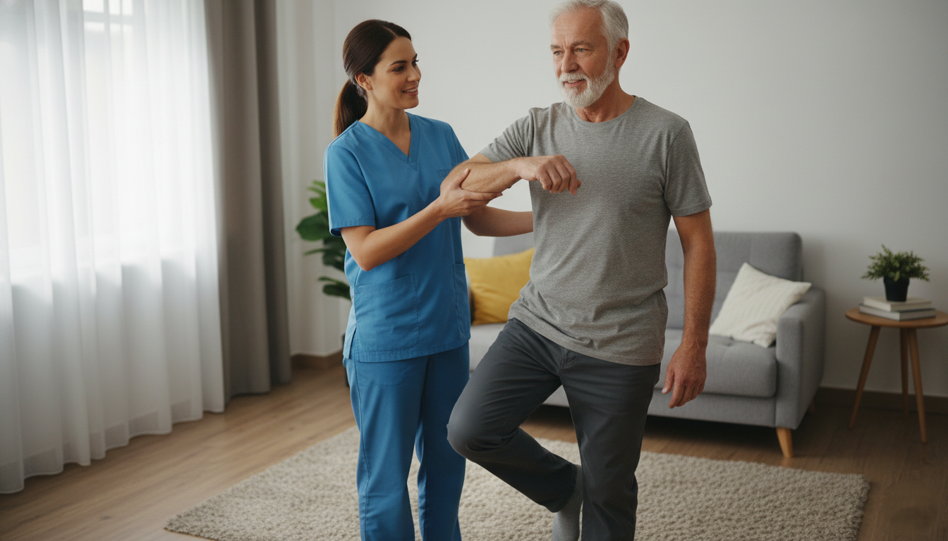 Fall prevention and balance support for seniors at home Fall prevention and balance support for seniors at home